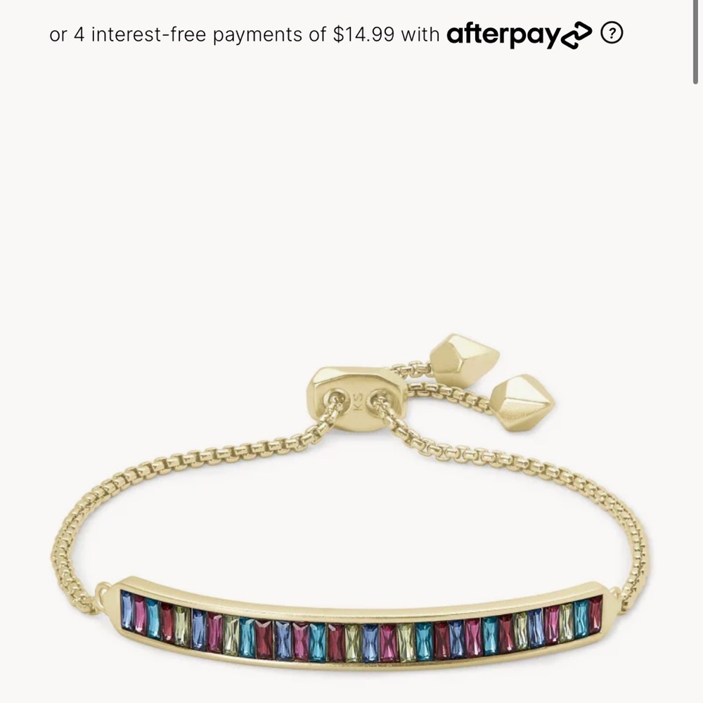 NWT Kendra Scott Multicolor Adjustable Bracelet